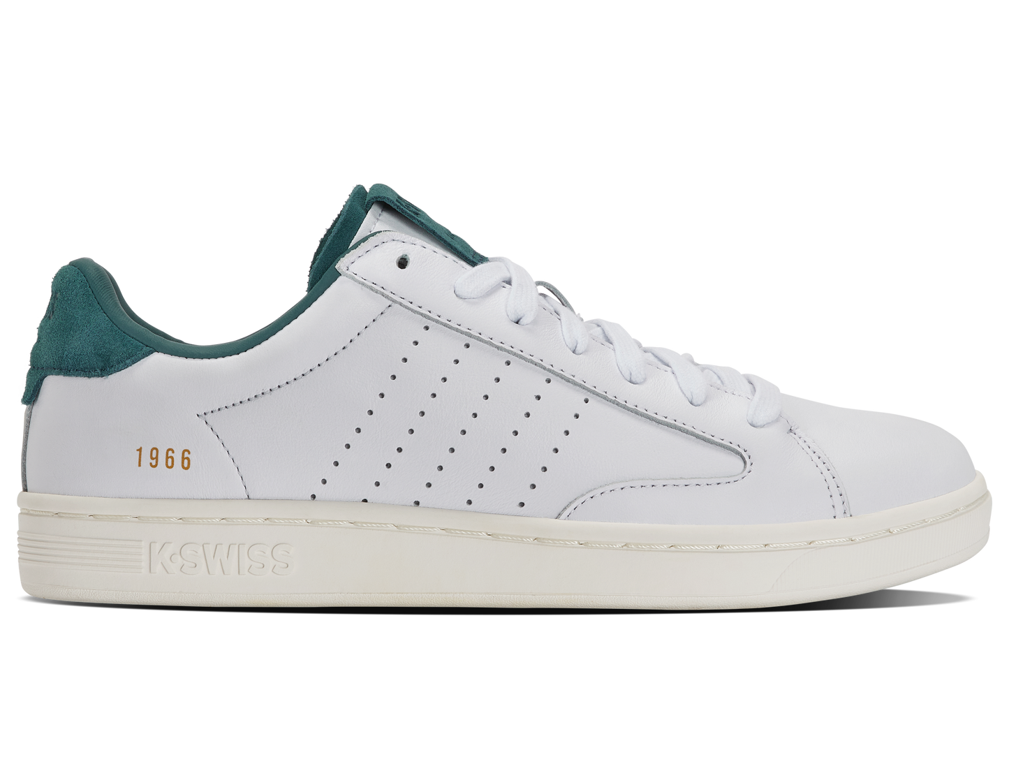 07263-065-M | LOZAN KLUB LTH | WHITE/DEEP TEAL/SNOW WHITE