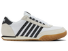 09463-168-M | VINTAGE TRAINER T | WIT/ZWART/GUM