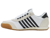 09463-168-M | VINTAGE TRAINER T | WIT/ZWART/GUM