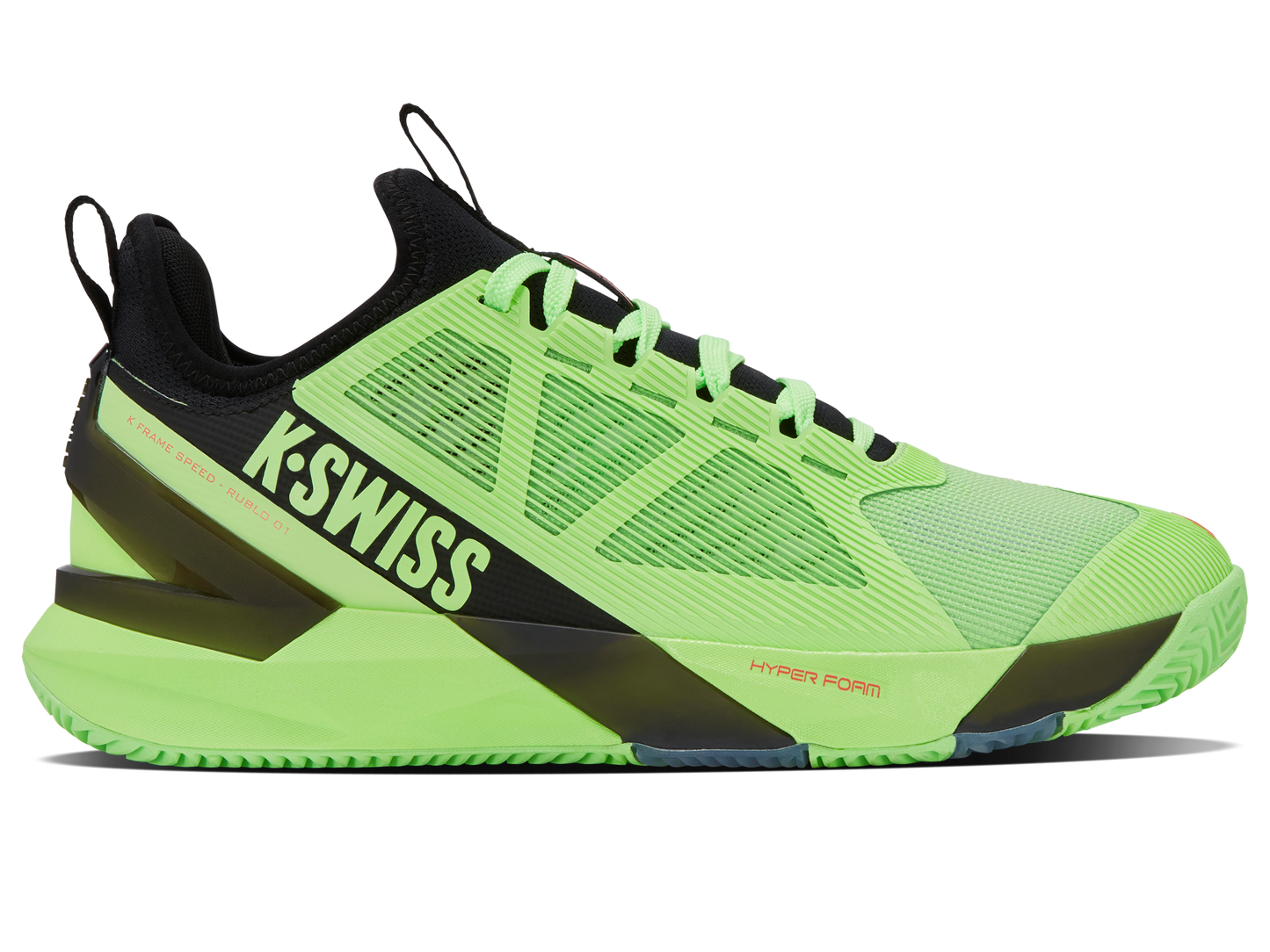 09485-306-M | K-FRAME SPEED RUBLO CLAY | ZACHT NEON GROEN/ZWART/NEON LAVA