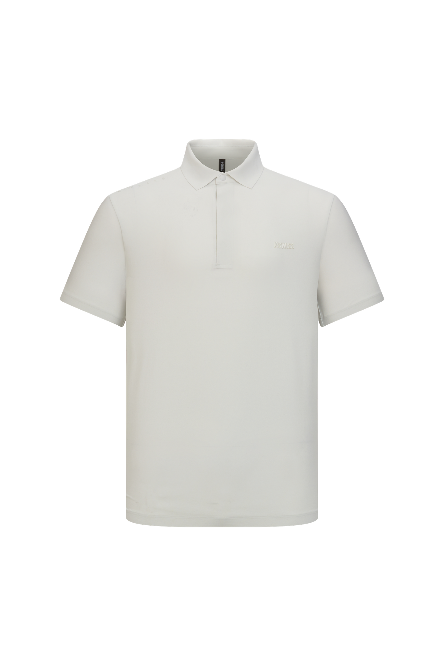 1011563-139 | MEN'S K-SWISS LOGO POLO SHIRT | OFF-WHITE