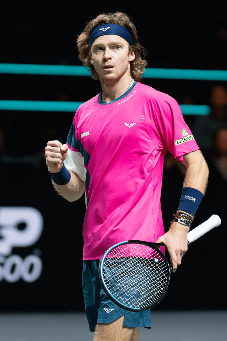 1011620-669 | RUBLEV AO M.F.P. SHIRT | NEON BLAZE/STARGAZER/WHITE