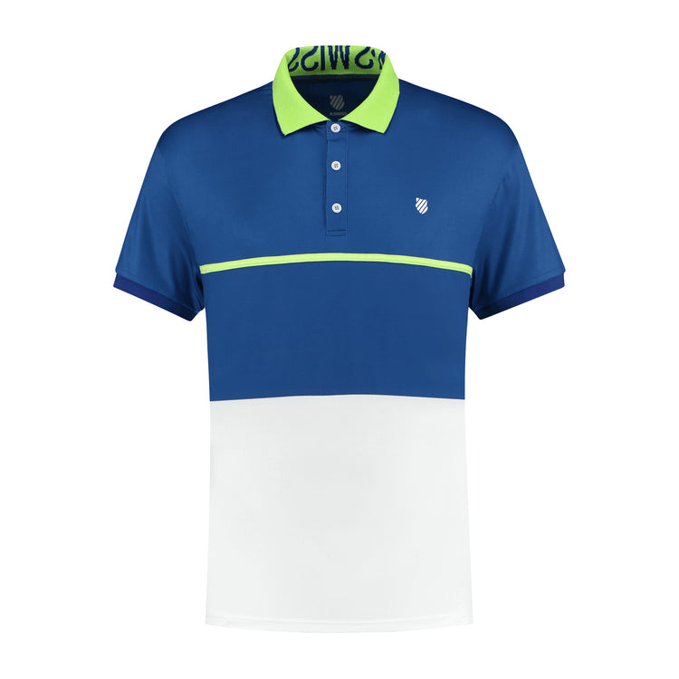 104244-174 | HYPERCOURT EXPRESS POLO 2 | WHITE / SODALITE BLUE / WEB BLUE