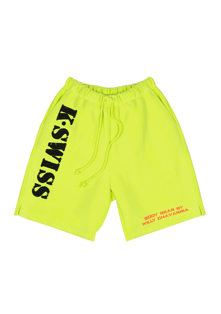 104357-710 | WILLY GYM SHORTS | NEON YELLOW