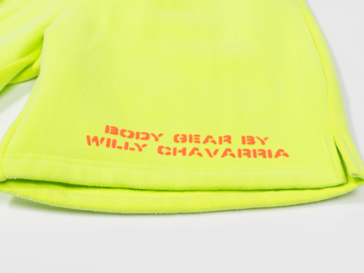 104357-710 | WILLY GYM SHORTS | NEON YELLOW