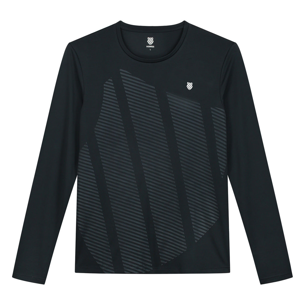 104913-427 | HYPERCOURT LONG SLEEVE | BLUE GRAPHITE