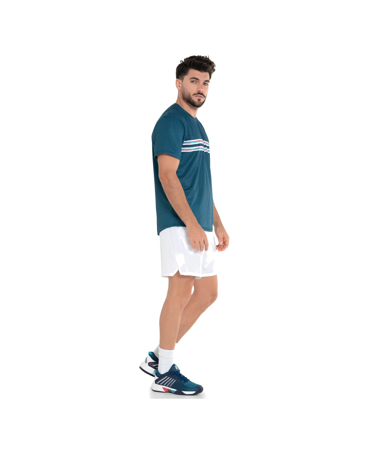 107716-460 | MARTIAN SRIPE S/S | BLUE OPAL