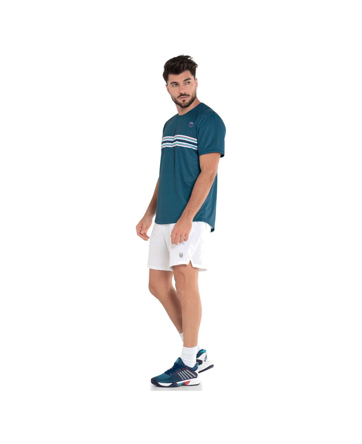 107716-460 | MARTIAN SRIPE S/S | BLUE OPAL