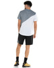 107725-020 | COLOR BLOCK S/S T-SHIRT | GRAY