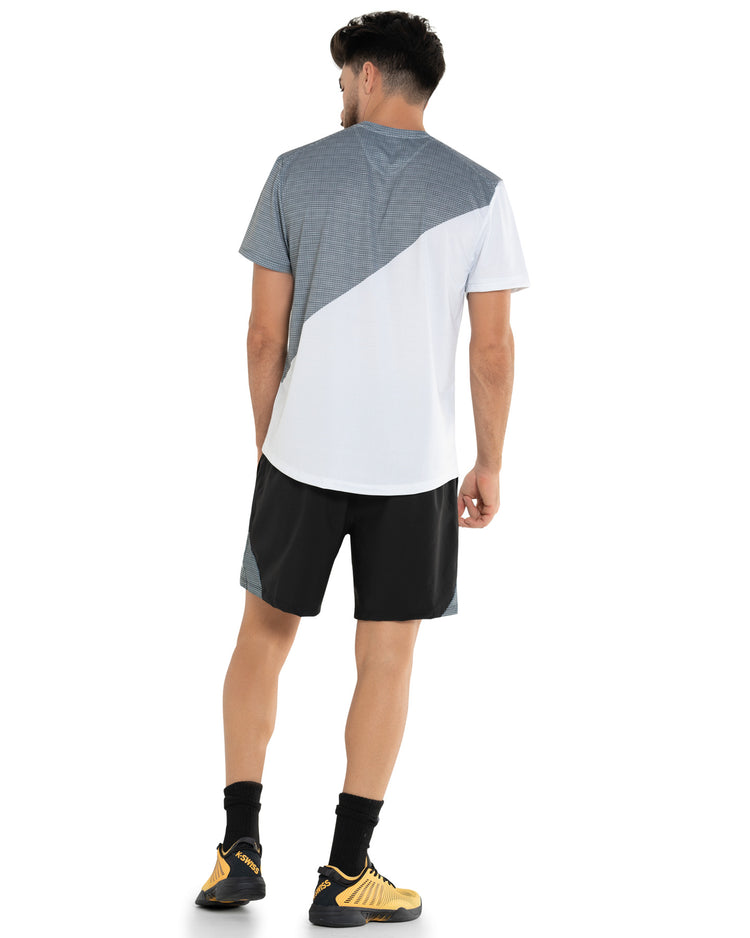 107725-020 | COLOR BLOCK S/S T-SHIRT | GRAY