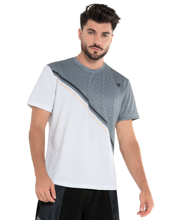 107725-020 | COLOR BLOCK S/S T-SHIRT | GRAY