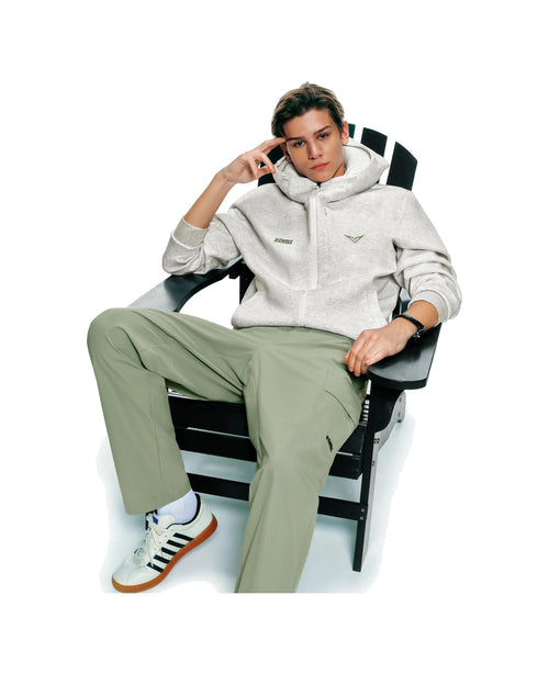 1713349-099 | K- SWISS X ANDREY RUBLEV UNISEX KUBE HOODED JACKET | GREY - K-Swiss EU - 3