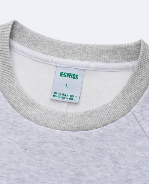 1713350-099 | K- SWISS X ANDREY RUBLEV UNISEX LOGO SWEATSHIRT | GREY - K-Swiss EU - 5