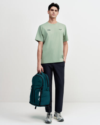 1713352-207 | K- SWISS X ANDREY RUBLEV UNISEX LOOSE FIT T-SHIRT | KHAKI
