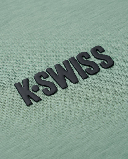 1713352-207 | K- SWISS X ANDREY RUBLEV UNISEX LOOSE FIT T-SHIRT | KHAKI