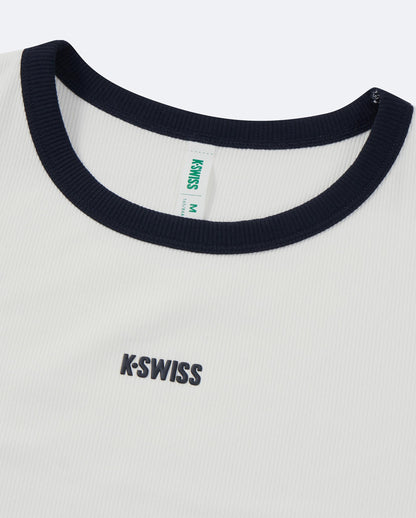 1911548-161 | SOFT TEE K-SWISS LOGO | WHITE