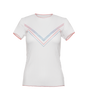 196051-100 | PLEATED S/S CREW | WHITE