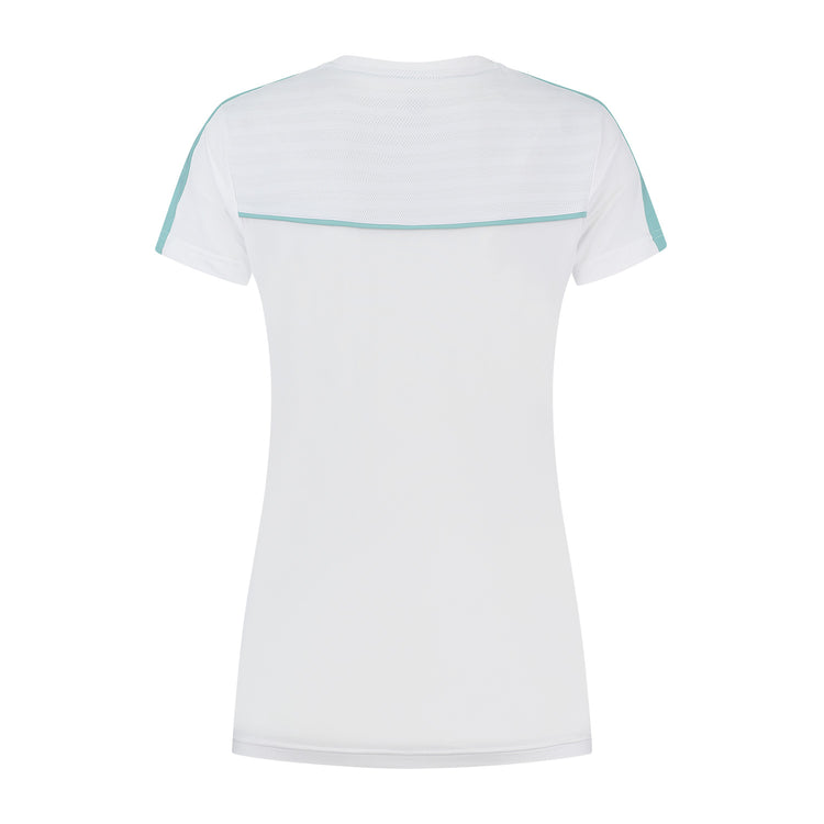 197484-100 | HYPERCOURT ROUND NECK TOP 2 | WHITE