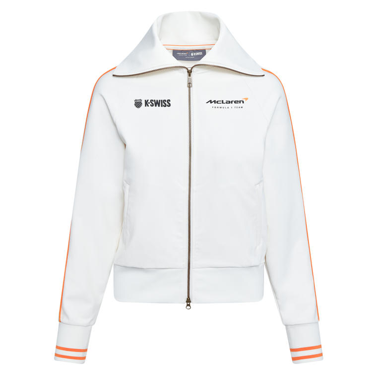 199354-156 | MCLAREN VINTAGE SOFT TRACK JACKET | WHITE