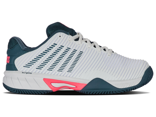 86614-129-M | HYPERCOURT EXPRESS 2 CLAY | WIT/STARGAZER/NEON BLAZE