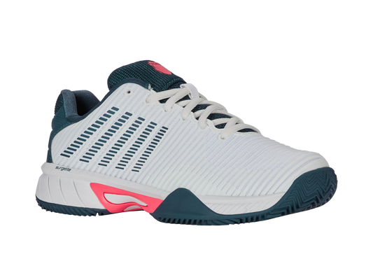 86614-129-M | HYPERCOURT EXPRESS 2 CLAY | WIT/STARGAZER/NEON BLAZE