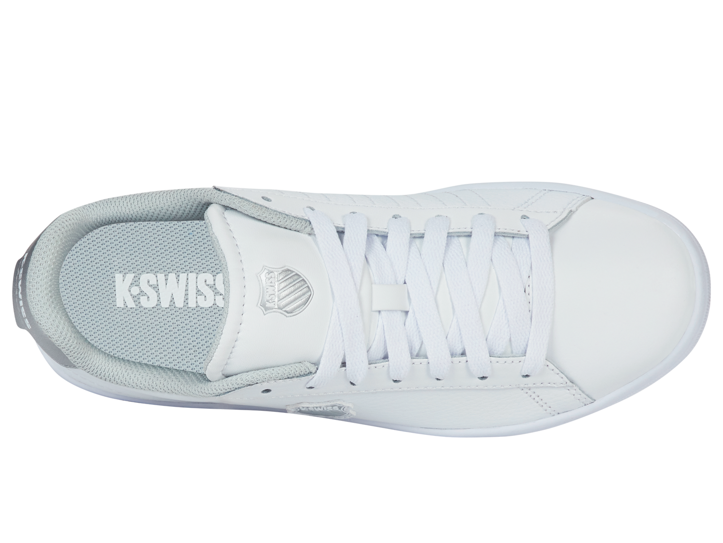 94412-178-M | COURT SHIELD II | WIT/ZILVER/WIT