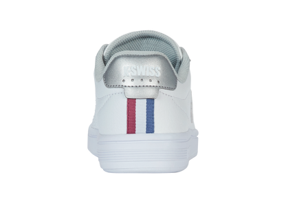 94412-178-M | COURT SHIELD II | WIT/ZILVER/WIT