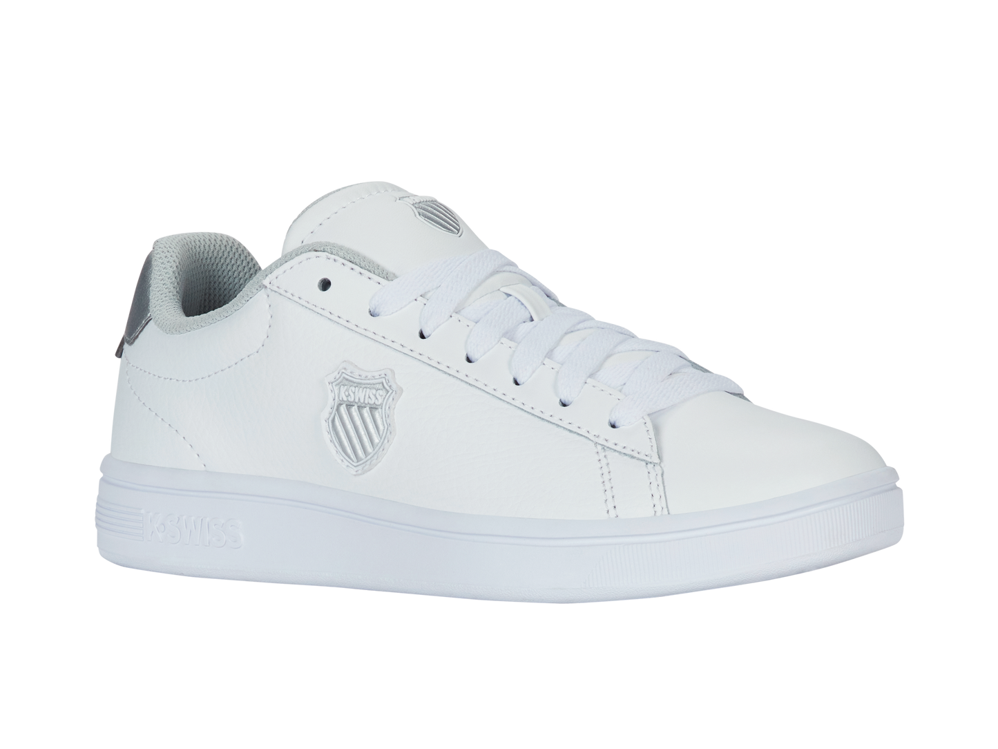 94412-178-M | COURT SHIELD II | WIT/ZILVER/WIT
