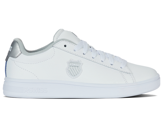 94412-178-M | COURT SHIELD II | WIT/ZILVER/WIT