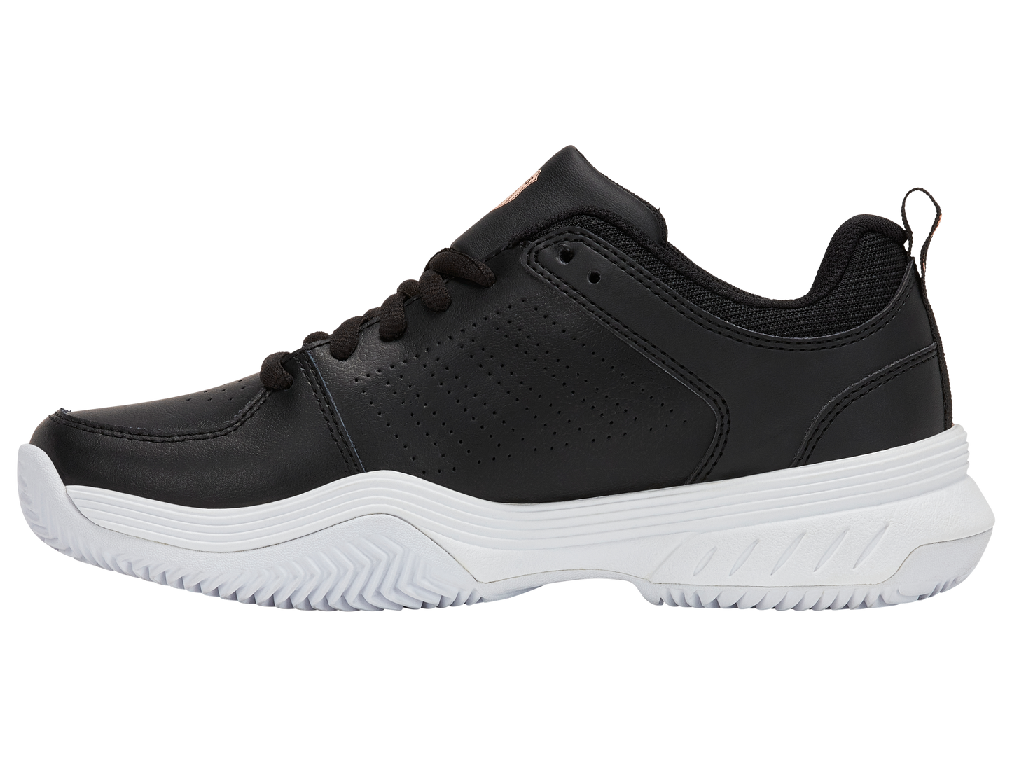 94429-078-M | COURT EXPRESS 2 CLAY | ZWART/WIT/PERZIK PARFAIT
