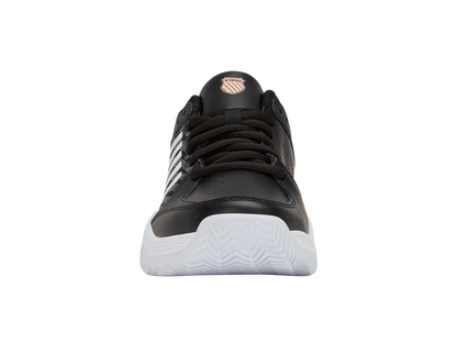 94429-078-M | COURT EXPRESS 2 CLAY | ZWART/WIT/PERZIK PARFAIT