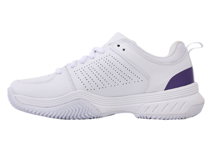94429-151-M | COURT EXPRESS 2 CLAY | WIT/PAARSE NEVEL/NEON LAVENDEL