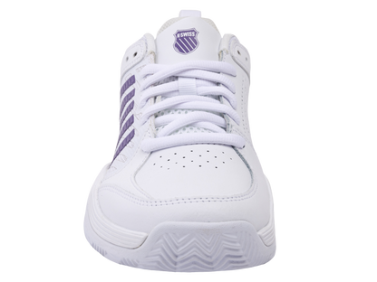94429-151-M | COURT EXPRESS 2 CLAY | WIT/PAARSE NEVEL/NEON LAVENDEL