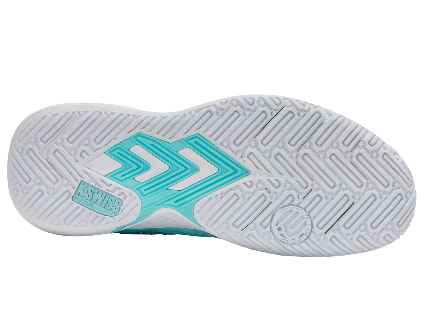 94435-412-M | TURA TEAM PADEL | SOFT NEON BLUE/WHITE/BLUE GLOW