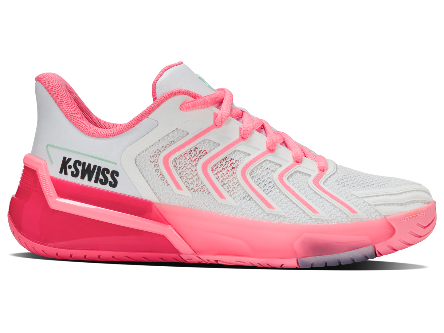 94437-162-M | ULTRASHOT 4 | WHITE/NEON PASTEL PINK/HOT NEON PINK