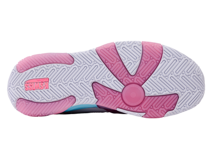 94597-146-M | K-FRAME PADEL | WHITE/SOFT NEON BLUE/NEON BUBLE GUM