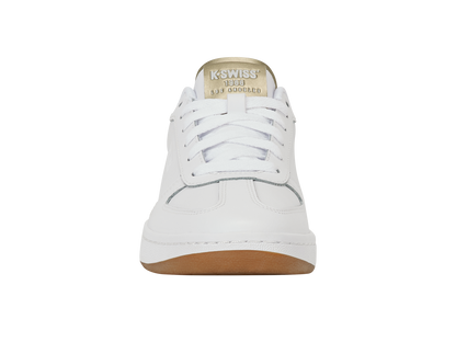 94734-199-M | COURT VARSITY | WHITE/GOLD/LIGHT GUM