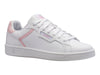 96347-179-M | WOMENS CLEAN COURT II CMF | WHITE/PARFAIT PINK