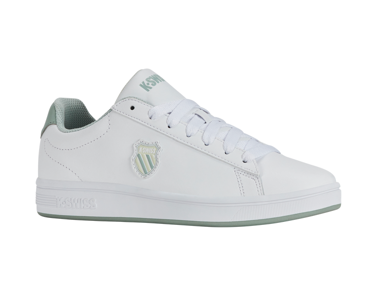 96599-134-M | COURT SHIELD | WHITE/CANARY GREEN/FROSTY GREEN