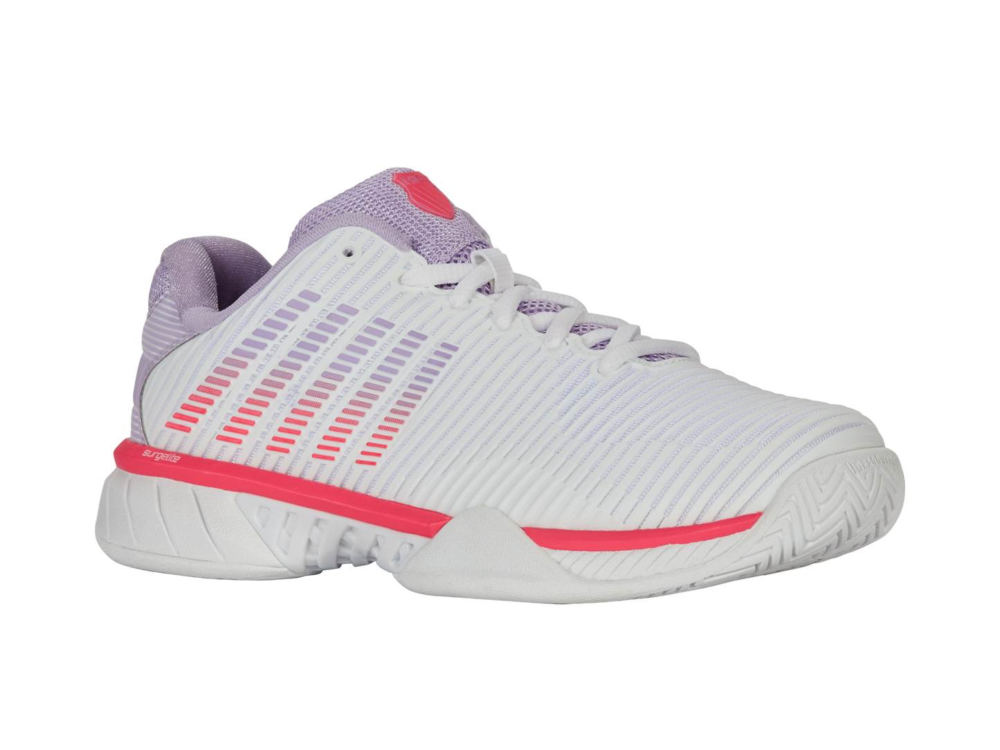 96613-182-M | HYPERCOURT EXPRESS 2 | WHITE/ORCHID PETAL/NEON BLAZE