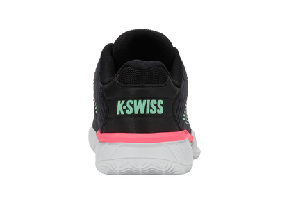 96614-037-M | HYPERCOURT EXPRESS 2 CLAY | ZWART/WIT/NEON MINT