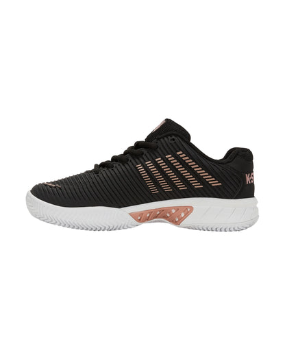 96614-072-M | HYPERCOURT EXPRESS 2 CLAY | BLACK/WHITE/ROSE GOLD