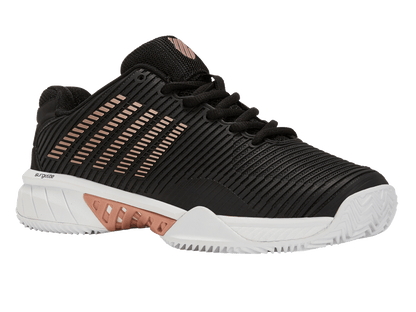 96614-072-M | HYPERCOURT EXPRESS 2 CLAY | BLACK/WHITE/ROSE GOLD