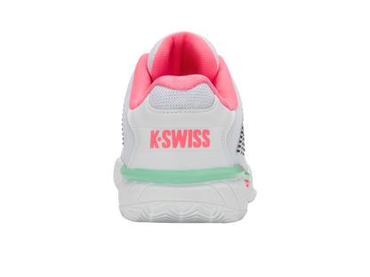 96614-178-M | HYPERCOURT EXPRESS 2 CLAY | WHITE/NEON PASTEL ROZE/ZWART