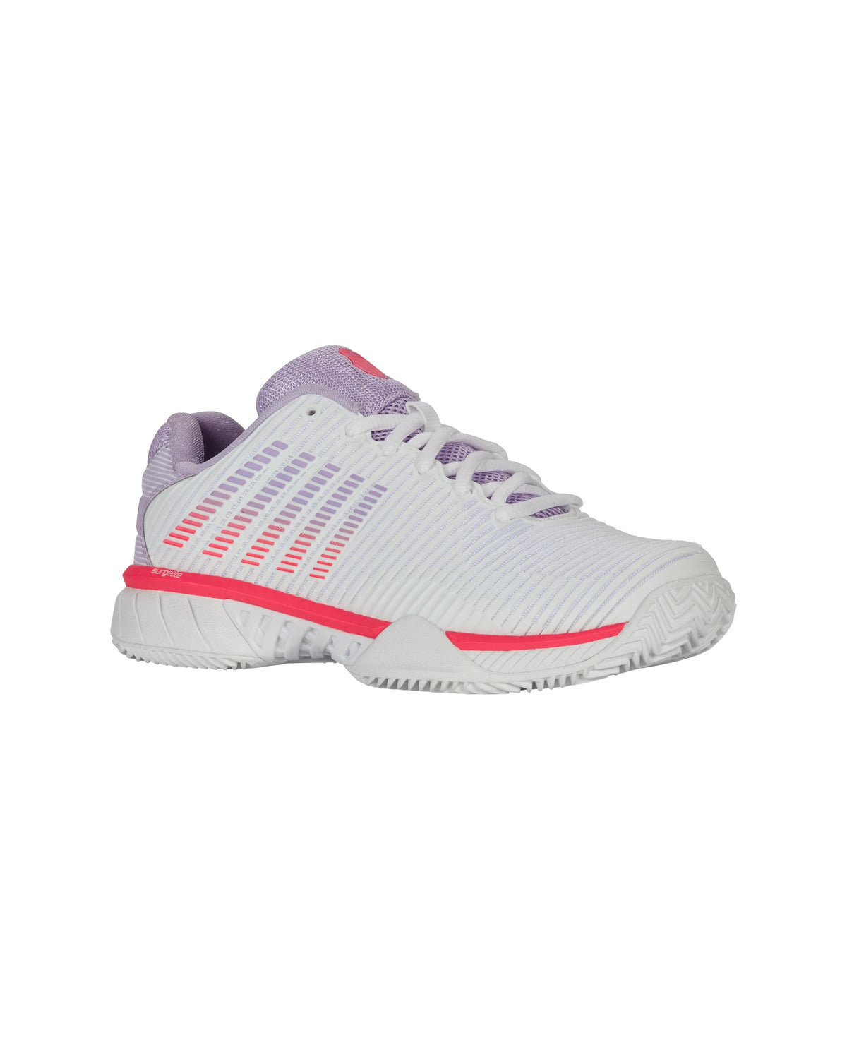 96614-182-M | HYPERCOURT EXPRESS 2 CLAY | WHITE/ORCHID PETAL/NEON BLAZE