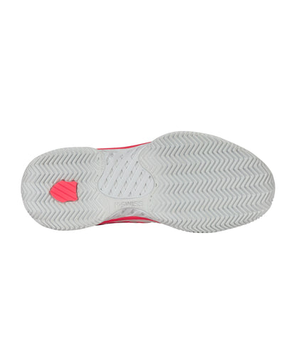 96614-182-M | HYPERCOURT EXPRESS 2 CLAY | WHITE/ORCHID PETAL/NEON BLAZE