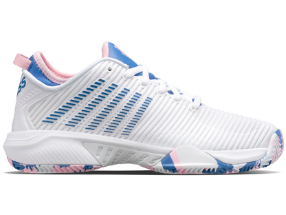 96617-969-M | HYPERCOURT SUPREME HB | WHITE/STAR SAPPHIRE/ORCHID PINK