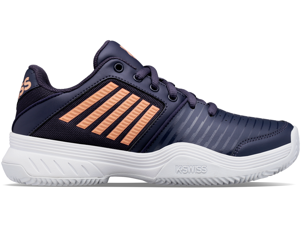 96750-034-M | COURT EXPRESS HB | GRAYSTONE/PEACH NECTAR/WHITE