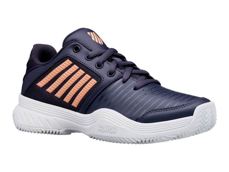 96750-034-M | COURT EXPRESS HB | GRAYSTONE/PEACH NECTAR/WHITE