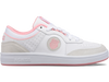 96802-973-M | WOMENS NORTH COURT | WHITE/FLAMINGO PINK